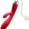 Zalo - Rosalie Rabbit Vibrator Rood -Sensueel Winkel E29613
