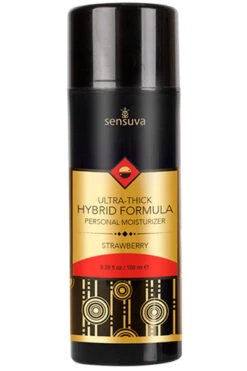 Sensuva - Ultra-dikke Hybride Glijmiddel Aardbeiâ 100 Ml