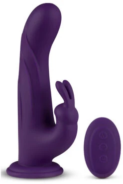 Feelztoys - Whirl-pulse Roterende Rabbit Vibrator & Afstandsbediening Paars