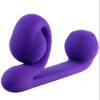 Snail Vibe - Vibrator Paars -Sensueel Winkel E31662