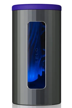 Lelo - F1 V2 Masturbator Zwart & Blauw