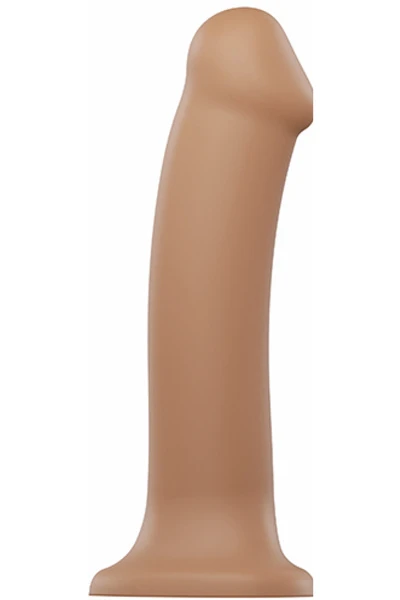 Strap-on-me - Semi-realistische Dual Density Buigzame Dildo Caramel S 3 Strap-on-me - Semi-realistische Dual Density Buigzame Dildo Caramel S