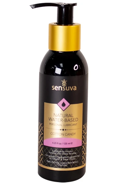 Sensuva - Natural Waterbasis Glijmiddel Suikerspin 125 Ml 3 Sensuva - Natural Waterbasis Glijmiddel Suikerspin 125 Ml