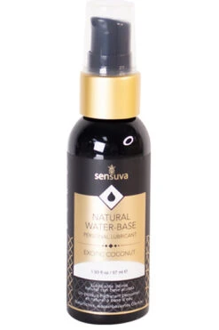 Sensuva - Natural Waterbasis Glijmiddel Exotische Kokosnoot 57 Ml
