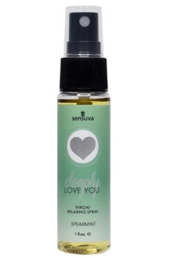 Sensuva - Deeply Love You Ontspannende Keel Spray Groene Munt