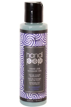 Sensuva - Handipop Handjob Massage Gel Bosbessen Muffin 125 Ml