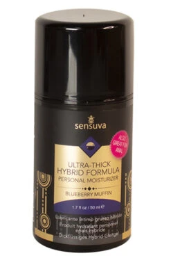 Sensuva - Ultra-dikke Hybride Glijmiddel Bosbessen Muffin 50 Ml