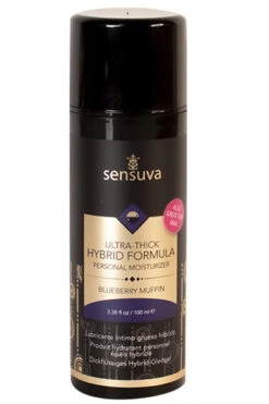Sensuva - Ultra-dikke Hybride Glijmiddel Bosbessen Muffin 100 Ml