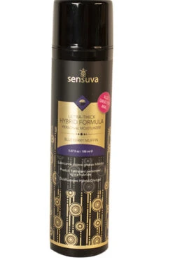 Sensuva - Ultra-dikke Hybride Glijmiddel Bosbessen Muffin 150 Ml