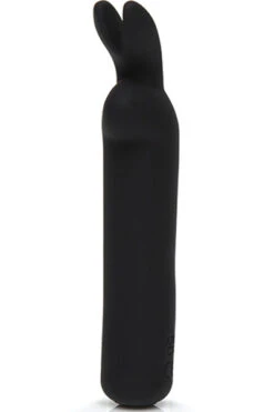 Happy Rabbit - Oplaadbare Vibrerende Bullet Zwart