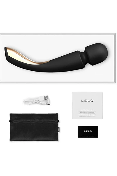 Lelo - Smart Wand 2 Massager Medium Zwart 4 Lelo - Smart Wand 2 Massager Medium Zwart - Afbeelding 2