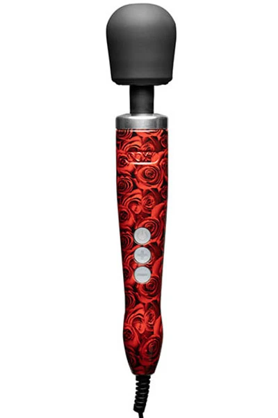 Doxy - Die Cast Wand Massager Rose Pattern 3 Doxy - Die Cast Wand Massager Rose Pattern