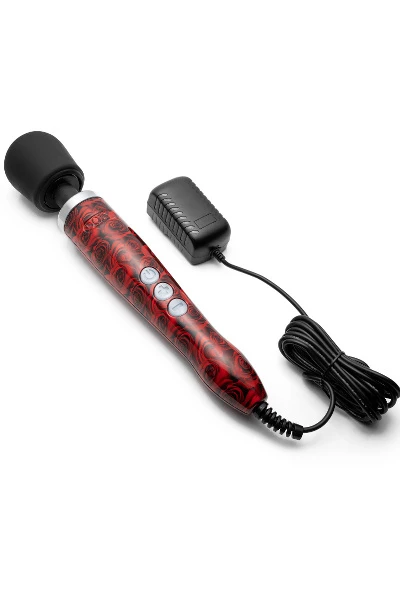 Doxy - Die Cast Wand Massager Rose Pattern 4 Doxy - Die Cast Wand Massager Rose Pattern - Afbeelding 2