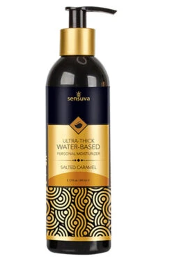 Sensuva - Ultra-dik Waterbasis Glijmiddel Gezoute Caramel 240 Ml