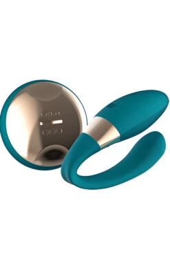 Lelo - Tiani Duo Couples Massager Zeeblauw