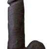 Realistische Dildo Met Ballen En Vac-u -lock 23 cm Zwart -Sensueel Winkel Z134922
