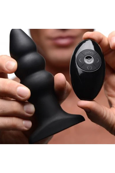 Model I - Rippled Rimming Plug Met Afstandsbediening 4 Model I - Rippled Rimming Plug Met Afstandsbediening - Afbeelding 2