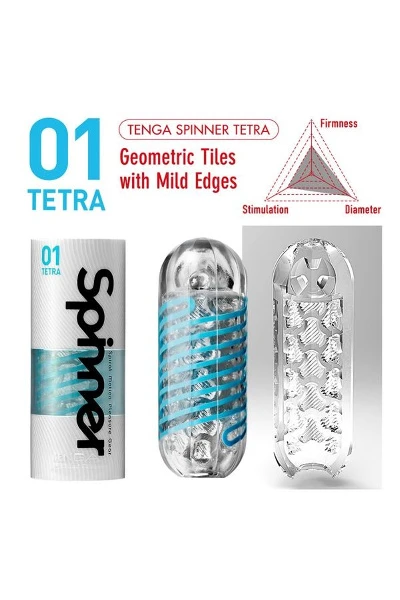 Tenga Spinner - Tetra 4 Tenga Spinner - Tetra - Afbeelding 2