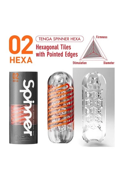 Tenga Spinner - Hexa 4 Tenga Spinner - Hexa - Afbeelding 2